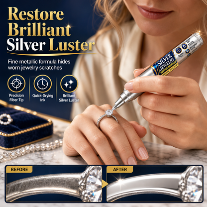 💍 50% korting! Zilver herstelpen voor sieraden – dekt krassen & aanslag, sneldrogend & met precisietip. Herstel de glans van je ringen & armbanden in 4 stappen! ✨🖊️