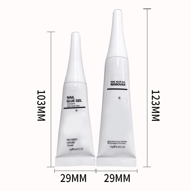 Professionele sterke sneldrogende nagellijm (geen UV-lamp nodig)