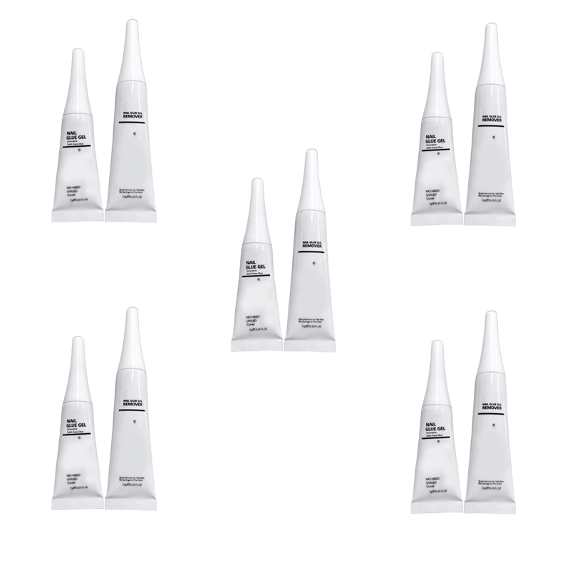 Professionele sterke sneldrogende nagellijm (geen UV-lamp nodig)
