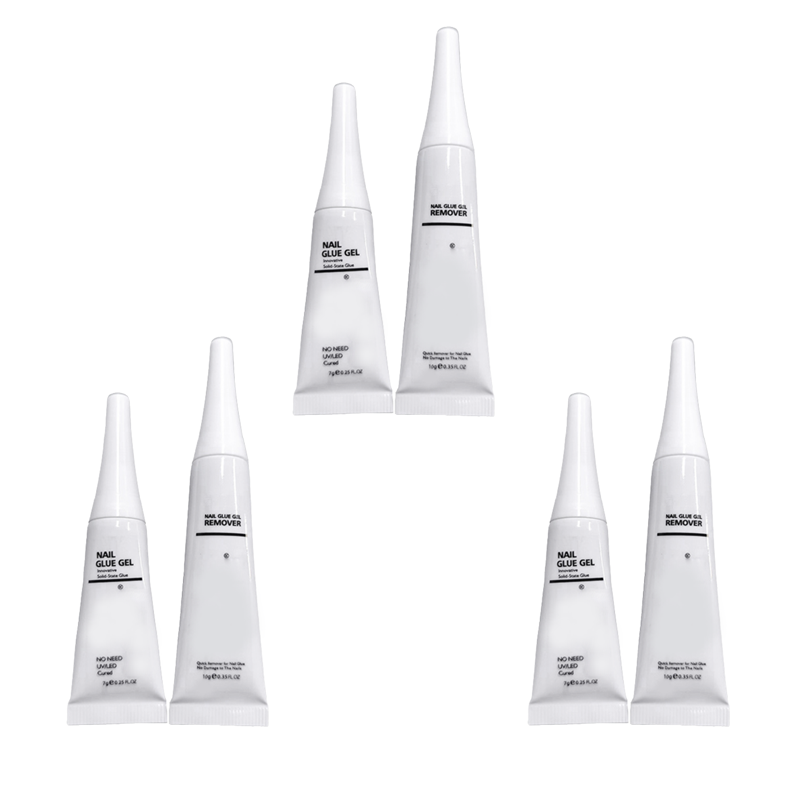 Professionele sterke sneldrogende nagellijm (geen UV-lamp nodig)