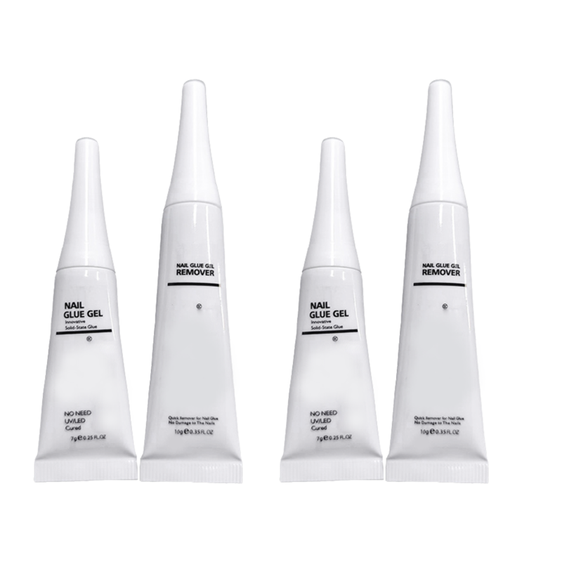 Professionele sterke sneldrogende nagellijm (geen UV-lamp nodig)