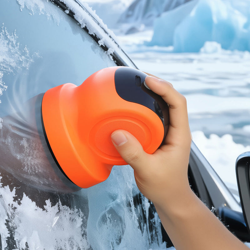 🔥50% KORTING NU! Oplaadbare Elektrische IJskrabber met LCD-scherm voor Autoruiten ❄️🚗✅💥