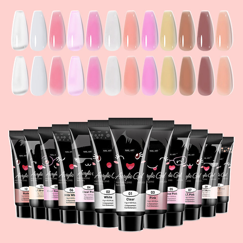 Kleur Nagelverlenging Gel
