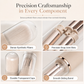 ⏳ Tijdelijke aanbieding⏳ 5 in 1 uitschuifbare make up kwastenset Compacte reiscapsule met poederkwast en siliconen lipkwast In vier kleuren