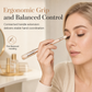⏳ Tijdelijke aanbieding⏳ 5 in 1 uitschuifbare make up kwastenset Compacte reiscapsule met poederkwast en siliconen lipkwast In vier kleuren