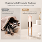 ⏳ Tijdelijke aanbieding⏳ 5 in 1 uitschuifbare make up kwastenset Compacte reiscapsule met poederkwast en siliconen lipkwast In vier kleuren