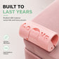 🛏️🔒 Alsof je lakens vastgeklikt zitten! Naaldvrije spanners met kliksluiting, compact ABS en stevige grip – in blauw, roze of transparant.