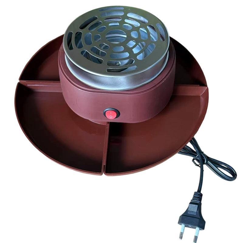 2-in-1 Elektrische S'mores Maker & Fonduepan Set