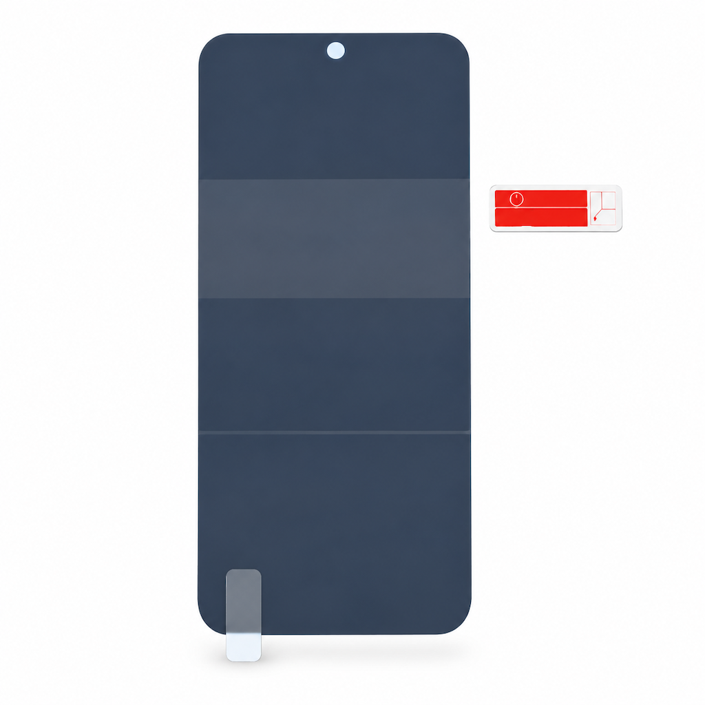 Gradiënte Privacy Hydrogel Screenprotector - Kleurrijke Anti-TPU Film met Eenvoudige Installatie Positioneringssticker - Compatibel met 18 Pro Max 17 Air 16 15 14 Series