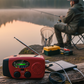 📻Multifunctionele draagbare noodradio op zonne-energie – powerbank, handzwengel en weerswaarschuwingen voor buitenactiviteiten en crisisvoorbereiding