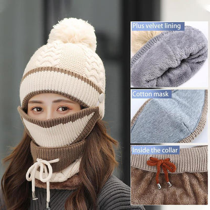 Winterset (Masker, Muts, Sjaal)-Perfect Cadeau