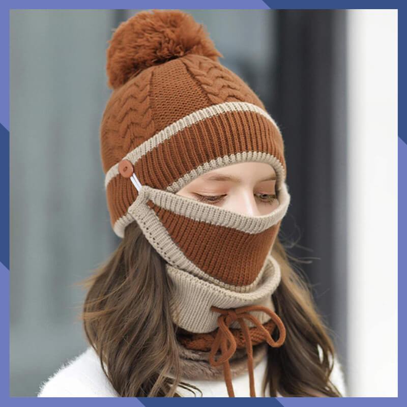 Winterset (Masker, Muts, Sjaal)-Perfect Cadeau