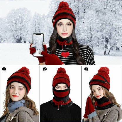 Winterset (Masker, Muts, Sjaal)-Perfect Cadeau