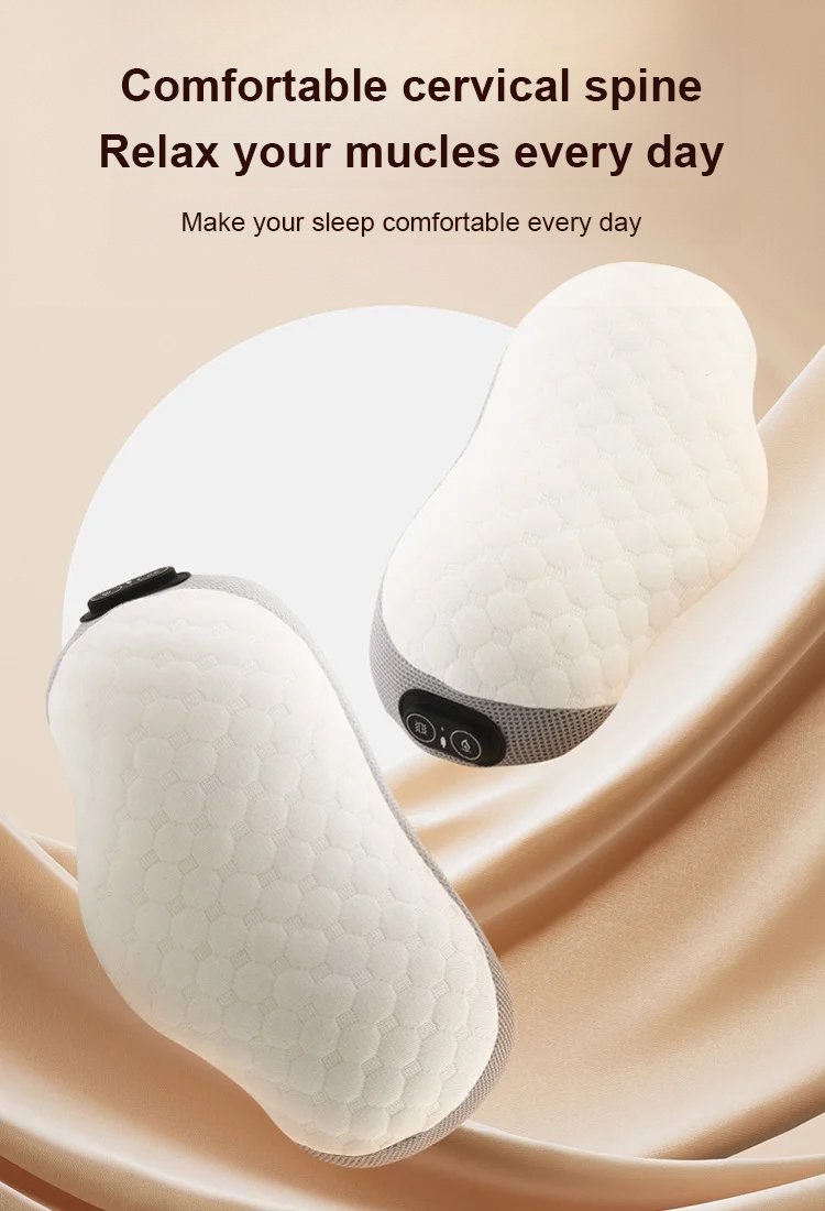 Breathable Memory Foam Heated Vibrating Neck Massager