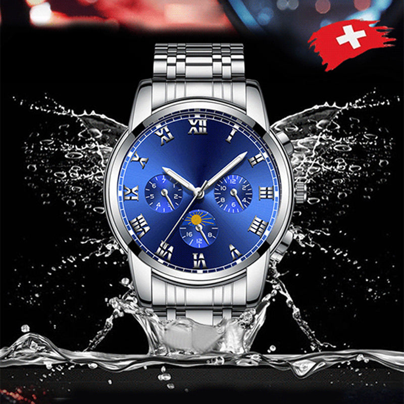 Waterproof Glow-in-the-Dark Watch for Men